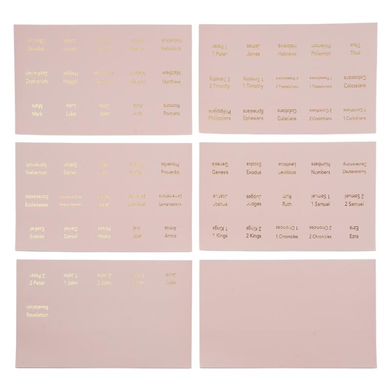 6 листов библейских индексных вкладок декоративные библейские вкладки ламинированные библейские этикетки легко читаемые библейские дневниковые принадлежности для девочек 1